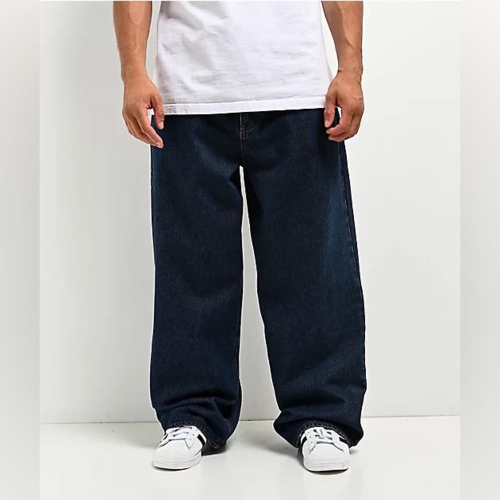 Empyres widelegged limited jeans - Relaxed Fit Women's Jeans in Classic Blue